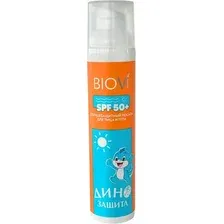 Лосьон солнцезащитный Biovi Дино Защита Детский SPF 50+ (100мл)