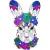 Пазл Sima-Land Fabulous Rabbit 9375722 (118 эл)