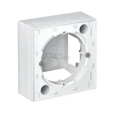 Коробка для наружного монтажа, белый, Schneider Electric Atlasdesign
