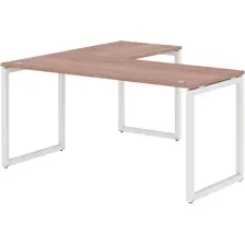 Стол угловой Xten-Q XQCT 1615 White (R), дуб сонома