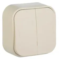 Выключатель Legrand Quteo 782232 (Слоновая кость)