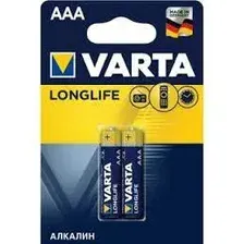 Батарейка VARTA LONGLIFE AAA LR03 B2