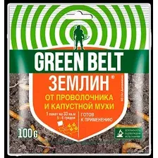 Инсектицид Green Belt Землин от проволочника и капустной мухи (100гр)