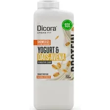 Гель для душа Dicora Urban Fit Protein Yogurt & Oats (750мл)