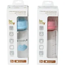 Бутылочка для кормления Be Baby с рождения, R-05B/150, 150 мл
