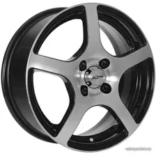 Литые диски X'trike X-118 15x6" 4x100мм DIA 54.1мм ET 45мм BK/FP