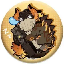 Значок miHoYo Chibi Expressions Character Can Badge Azhdaha GEN212