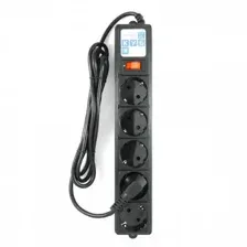 Сетевой фильтр B 5.0м 5 розеток черный Power Cube (SPG-B-15-BLACK)