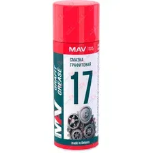 MAV MV-17 Смазка графитная Graphite grease 520 мл аэрозоль