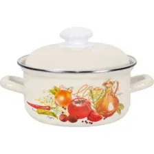 Кастрюля Лысьвенские эмали Итальянская кухня / 1510АП2/4