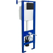 Инсталляция для унитаза Berges Wasserhaus Atom Line 410 040340 (с кнопкой)