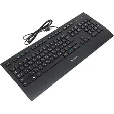 Клавиатура Logitech K280e, USB, заводское нанесение кириллицы, черный