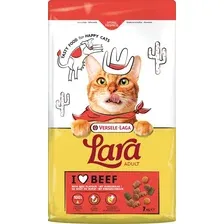 Сухой корм для кошек LARA Adult с говядиной / 441162 (7кг)