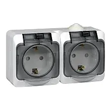 Розетка Systeme Electric Этюд PA16-244B