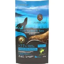 Сухой корм для собак Ambrosia Mediterranean для взрослых собак сардина и тунец / U/AHST1.5 (1.5кг)