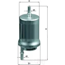 Топливный фильтр Mahle Knecht KL176/6D