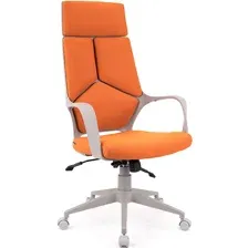 офисное компьютерное кресло Everprof Trio Grey, оранжевый