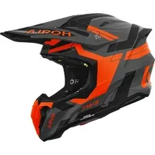 Мотошлем Airoh Twist 3 Dynasty TW3DI32-S (S, оранжевый матовый)