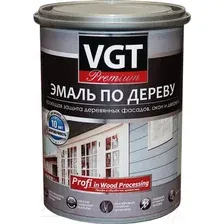 Эмаль VGT ВД-АК-1179 по дереву Профи (шоколадный, 1 кг)