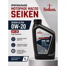 Синтетическое моторное масло Seiken  ULTRA SN 0w20 (1л)