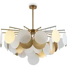 Люстра средней высоты Freya Porto FR5104PL-08BS2