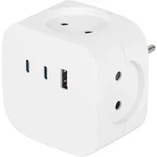 Разветвитель ЭРА SP-4-3USBAC-W Б0069083