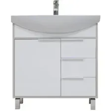 Акватон Тумба с умывальником Рико 80 1A2154K1RIB90
