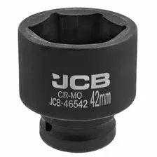 JCB-46542 Головка ударная 42мм (6гр.), 3/4