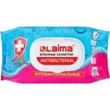 Влажные салфетки Laima Antibacterial 112497 (120 шт)