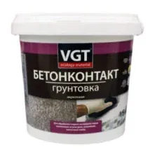 Грунтовка VGT ВД-АК-0301 Бетонконтакт (1.5кг, белый)