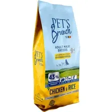 Сухой корм для собак Pet's Brunch Adult Maxi Breeds с курицей (4кг)