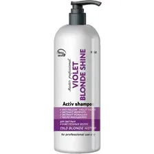 Оттеночный шампунь для волос Frezy Grand Violet Cold Blonde Shine+Violet Pigment  (1л)