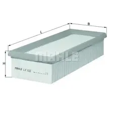 Воздушный фильтр KNECHT/MAHLE LX 632