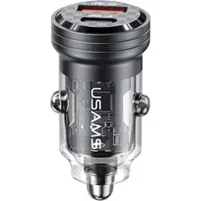 Автомобильное зарядное устройство Usams C35 / US-CC175 (черный)