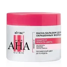 Hair AHA Clinic МАСКА-БАЛЬЗАМ ДЛЯ ОКРАШЕННЫХ ВОЛОС ЗАЩИТА и ЯРКОСТЬ ЦВЕТА 300 мл