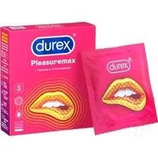 Презервативы Durex Pleasuremax №3 (3шт)