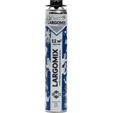 Монтажная пена-клей LARGOMIX MAX FIX(для утепл) 820мл