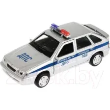 Автомобиль игрушечный Технопарк Lada-2114 Samara Полиция / 2114-12SLPOL-SR