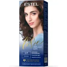 Крем-краска для волос Estel Love, тон 5/7, шоколад