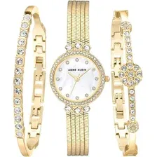 Наручные часы с украшением Anne Klein 3202GBST