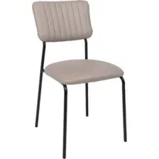Стул AksHome Rain (ткань, бежевый винтажный 878-66/черный)