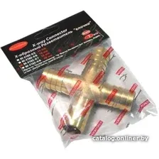 Фитинг RockForce Разветвитель X-образный елочка 14 мм RF-E102-4/5