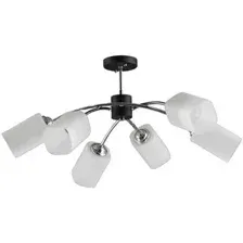 Люстра средней высоты Mirastyle BL-6794/6 BK