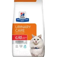 Сухой ветеринарный корм для кошек Hills Prescription Diet c/d Multicare Urinary Stress Fish (1.5кг)