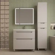 Symbolite Тумба под умывальник Остин 80 Plus 2 ящика (крем)