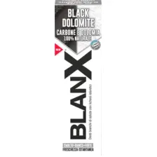 Зубная паста Blanx Black Dolomite отбеливание и укрепление эмали (75мл)
