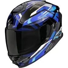 Мотошлем Scorpion Exo Exo-Gt Sp Air Augusta (р. S, черный/серый/синий)