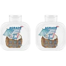 Набор гелей для душа Agrado Coco Loco Bath & Shower Gel (2x750мл)