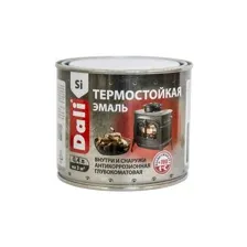 Эмаль Dali термостойкая серебро, 0,4л