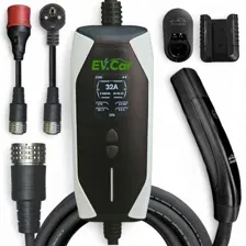 Зарядное устройство EVCar Tesla NACS B3 6-32A WiFi (7кВт, 1фаза) сменные хвосты